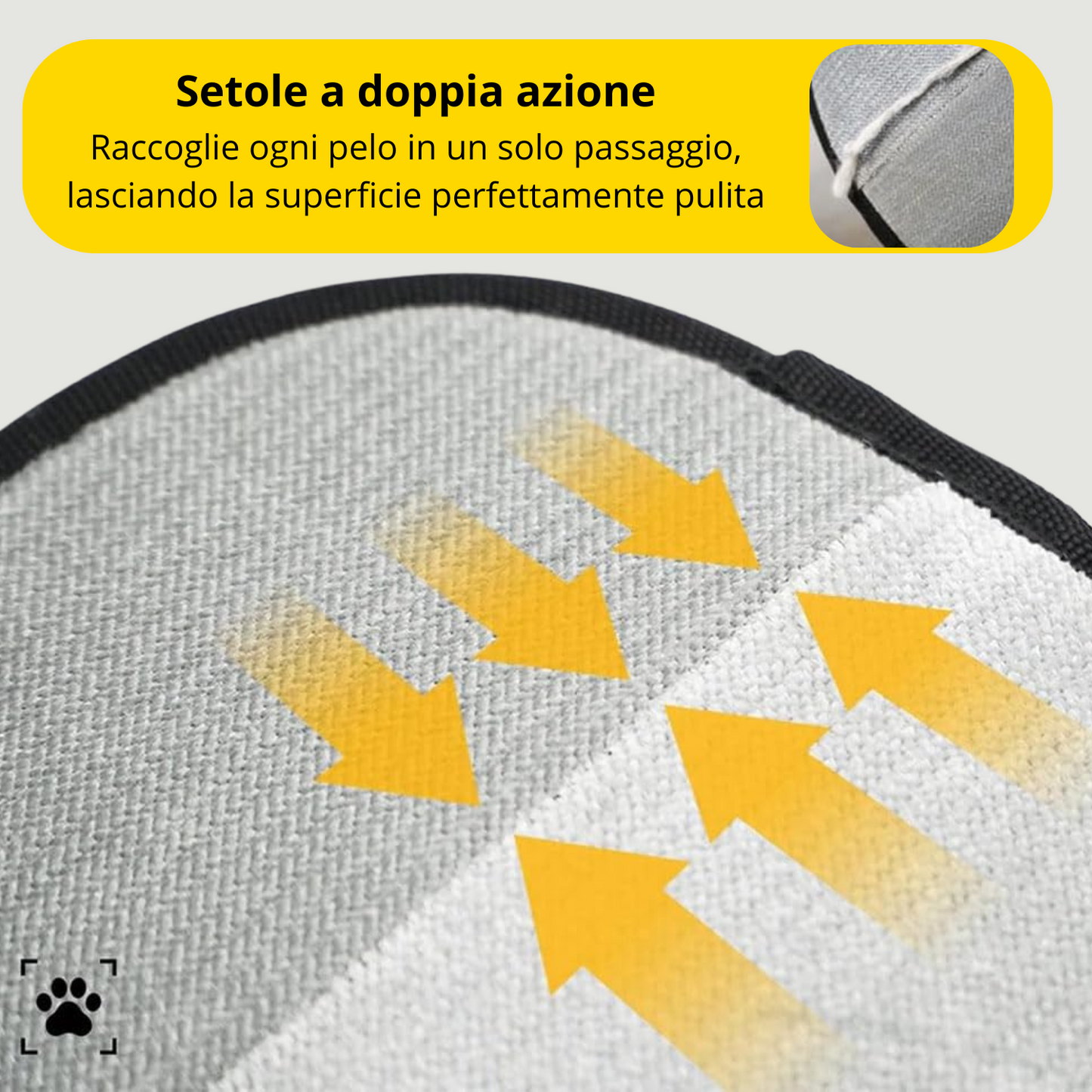 PetSwipe™ – Guanto Anti-Pelo per Divani, Sedili e Abbigliamento